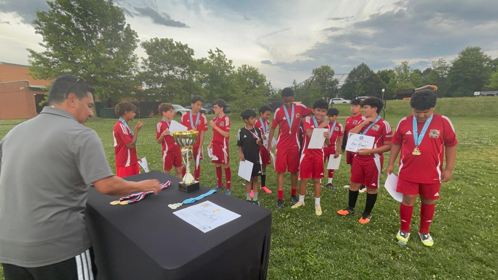 FC Jaguars Championship Medals